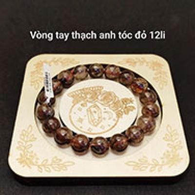 Vòng tay Thạch Anh Tóc Đỏ