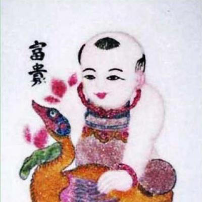 Tranh Đông Hồ – phú quý